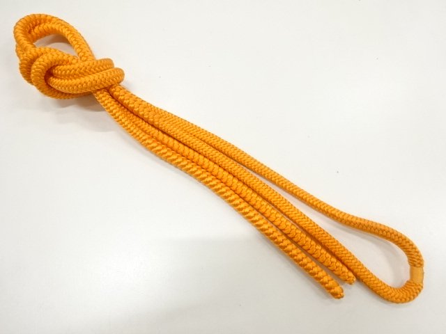 JAPANESE KIMONO / HAND-TIED OBIJIME